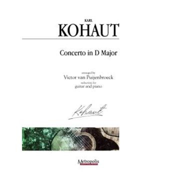 Concerto in D Major for Guitar and Piano (Piano Reduction)
