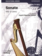 Sonate for Harp by Beerda-Hutten Ingrid for