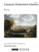 Poem by Griffes Charles Tomlinson - Ben-Meir Shaul - for Flute Choir