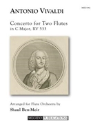 Concerto for Two Flutes in C Major RV 533 by Vivaldi Antonio Lucio - Ben-Meir Shaul - for