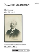 Berceuse Op. 28 No. 1 by Andersen Joachim - Ben-Meir Shaul - for Flute Choir