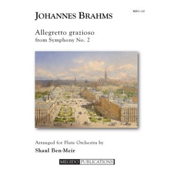 Allegretto Grazioso from Symphony No. 2 for Flute Choir