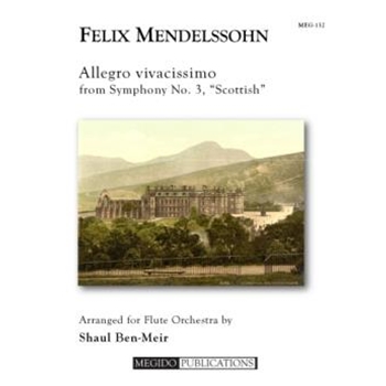 Allegro Vivacissimo from Symphony No. 3 for Flute Orchestra