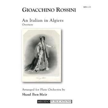 Overture to An Italian in Algiers for Flute Orchestra