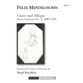 Grave and Allegro from Sinfonia No. 9 for Flute Orchestra