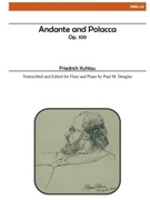 Andante and Polacca by Kuhlau Friedrich - Douglas Paul M - for