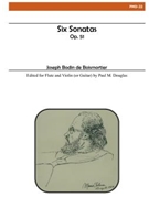 Six Sonates Op. 51 by Boismortier Joseph Bodin de - Douglas Paul M - for