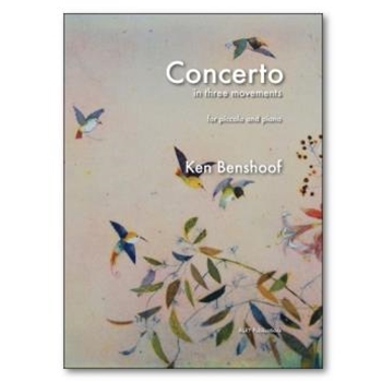 Concerto in Three Movements for Piccolo and Orchestra (Piano Reduction)