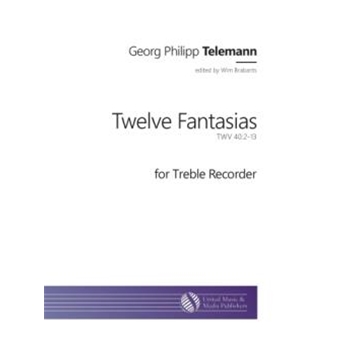 Twelve Fantasias for Solo Treble Recorder