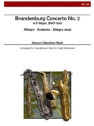 Brandenburg Concerto No. 2 for Saxophone Choir by Bach Johann Sebastian - Yukumoto Todd - for