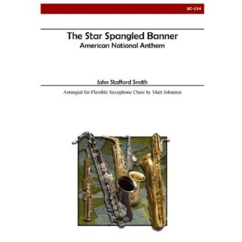The Star Spangled Banner for Saxophone Choir