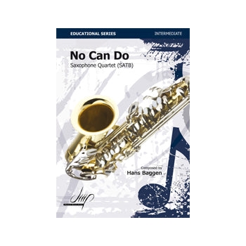 No Can Do for Saxophone Quartet