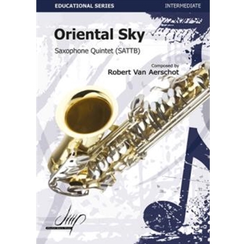 Oriental Sky for Saxophone Quintet (SATTB)