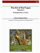 The Art of the Fugue Volume 3 (Contrapunctus 6 10 11) by Bach Johann Sebastian - Pollock Stephen - for