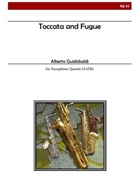Toccata and Fugue for Saxophone Quartet by Guidobaldi Alberto for