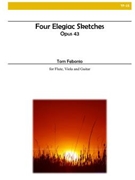 4 Elegaic Sketches Opus 43 by Febonio T G for Instrument Trio