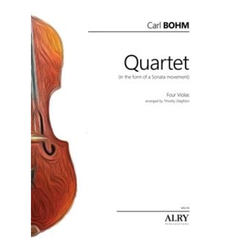 Quartet in the form of a Sonata Movement for Four Violas