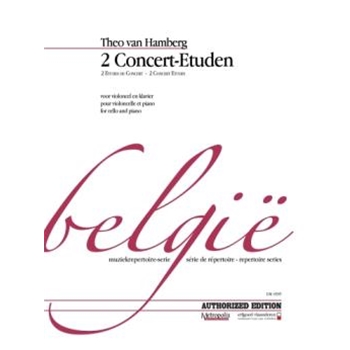 2 Concert Etudes, Op.3 for Cello and Piano