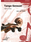 Tango Sensuel for Violin and Piano by Van Oerle Dirk for