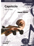 Capriccio for Violin and Piano by Delhaye August for