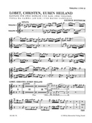 Praise him Christians BuxWV 68 -Lauda Sion Salvatorem Christmas cantata- by Buxtehude Dietrich for