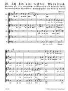 Ich bin ein rechter Weinstock SWV 389 -Motet- (no. 21 from "Geistliche Chormusik 1648") by Schutz Heinrich for Mixed Choir