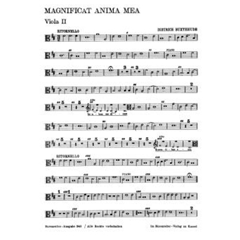Magnificat anima mea BuxWV-Anh 1 -Motet- by Buxtehude Dietrich for