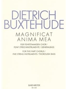 Magnificat anima mea BuxWV-Anh 1 -Motet- by Buxtehude Dietrich for Mixed Choir