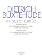 In dulci jubilo for three-part Chorus two Violins and Basso continuo BuxWV 52 -Christmas Music- by Buxtehude Dietrich for Mixed Choir