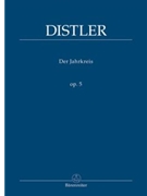 Der Jahrkreis op. 5 (1932/1933) by Distler Hugo for Mixed Choir