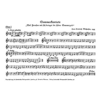 Viel Freuden mit sich bringet die schone Sommerzeit (1935) by Micheelsen Hans Fri for