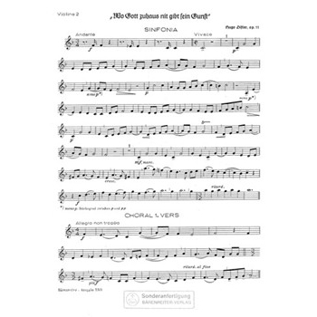 Wo Gott zuhaus nit gibt sein Gunst op. 11/1 (1933) -Choralkantate- by Distler Hugo for