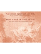 Aus einem Spielbuch von 1740 by for 2Recorder-