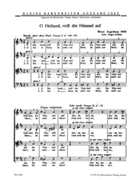 O Heiland reiS die Himmel auf -Liedmotette- by Distler Hugo for Mixed Choir