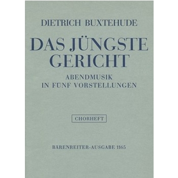Das Jungste Gericht BuxWV oNr by Buxtehude Dietrich for 3SSolo/ASo