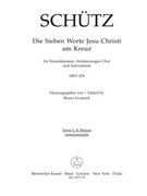 Die sieben Worte Jesu Christi am Kreuz (The Seven Last Words of Christ) SWV 478 -Music on liturgical by Schutz Heinrich for