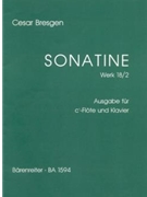 Sonatine fur Blockflote und Klavier F-Dur op. 18/2 (1947) by Bresgen Cesar for Recorder-S