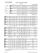 Warum toben die Heiden fur 2 Favoritchore 2 Capellchore und Basso continuo SWV 23 -Psalm 2- (aus "P by Schutz Heinrich for 4Mixed cho