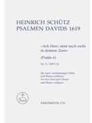 Psalms Of David #6 by Schutz Heinrich for Full Score