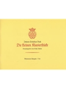 Little Piano Pieces by Bach Johann Sebastian for Piano