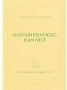 Kanarienvogel-Kantate -Trauermusik eines kunsterfahrenen Canarienvogels. Tragikomische Kantate- by Telemann Georg Philipp for miVoice/2V