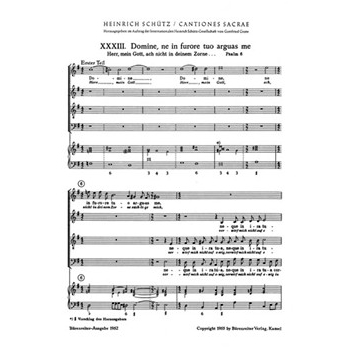 3 Motetten Nr. 33 SWV 85-87 -Motetten- (aus "Cantiones sacrae" (1625)) by Schutz Heinrich for Mixed Choir