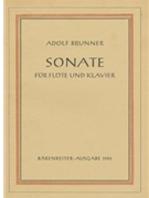 Sonate fur Flote und Klavier (1936) by Brunner Adolf for Fl/Piano