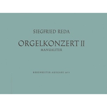 Orgelkonzert manualiter Nr. 2 (1947) by Reda Siegfried for Org