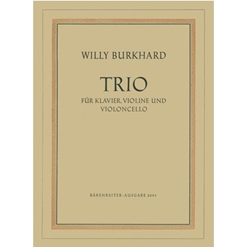 Klaviertrio (1936) op. 43 by Burkhard Willy for V/Vc/Piano