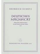 Deutsches Magnificat (from "SchwanenGesang" SWV 494 (1671)) by Schutz Heinrich for 2Mixed cho