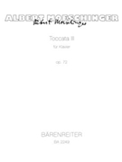 Toccata Nr. 3 op. 72 (1948) by Moeschinger Albert for Piano