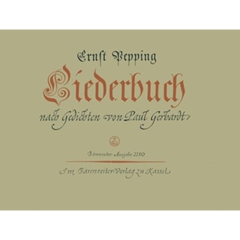 Liederbuch (1945/1946) by Pepping Ernst for miVoice/pi