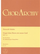 Psalms Of David #98 by Schutz Heinrich for SSAATTBB
