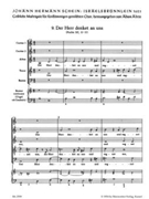Der Herr denket an uns Nr. 9 -Motette- (aus "Israelsbrunnelin") by Schein Johann Hermann for Mixed Choir